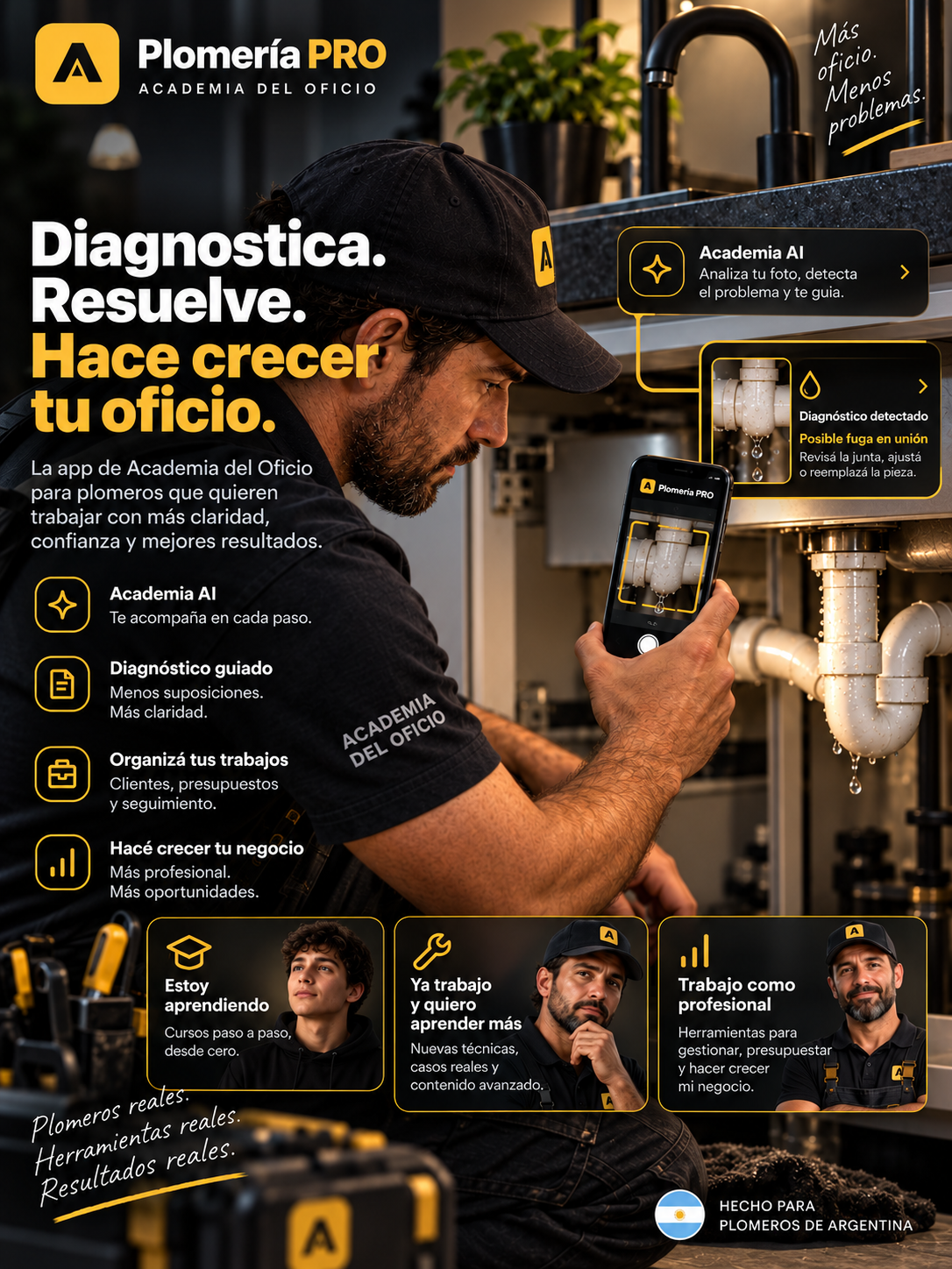 Plomería PRO para aprender, trabajar y profesionalizar el oficio